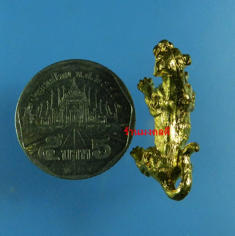 พญาเสือมหาอำนาจ รุ่นเบญจบารมี ปี45  วัดหลวงลำโพง กทม. เนื้อสัมฤทธิ์ 