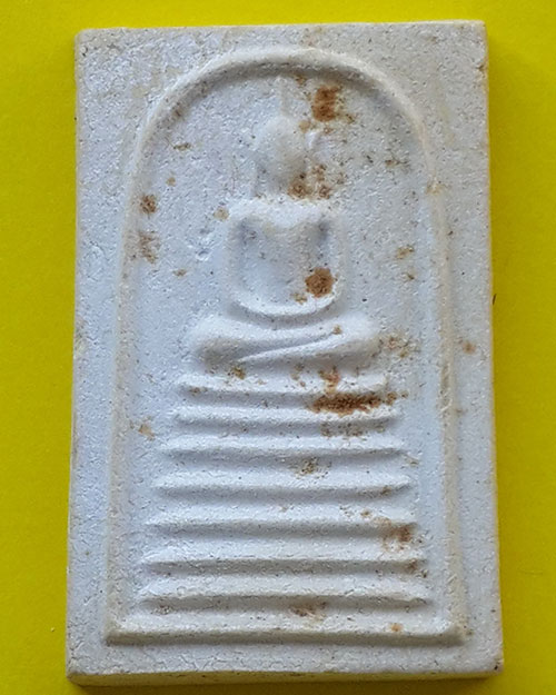 พระสมเด็จเนื้อผง หลังพระครูวิมลจันทรังษี วัดบน จ.จันทบุรี