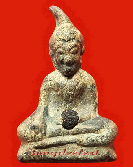 พระท่ากระดานพิมพ์หน้าฤาษี หลวงพ่อนารถ วัดศรีโลหะราษฎร์บำรุง จ.กาญจนบุรี เนื้อตะกั่วสนิมแดง สวยมากค่ะ