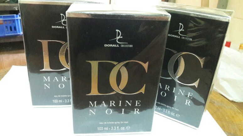 น้ำหอม DC marine noir ขนาด 100 ml.จัดมา 3 ขวดเต็มๆ เคาะเดียว