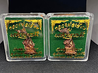 หนุมานเชิญธง มหาบารมี 2 องค์ หลวงพ่อเอียด วัดชลวาปีวิหาร จ.ตรัง