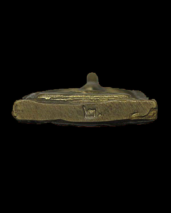 จอบ ๒ หลวงพ่อไปล่ วัดกำแพง ปี ๒๕๓๔ โค็ดหางแหลม บัตรรับรอง