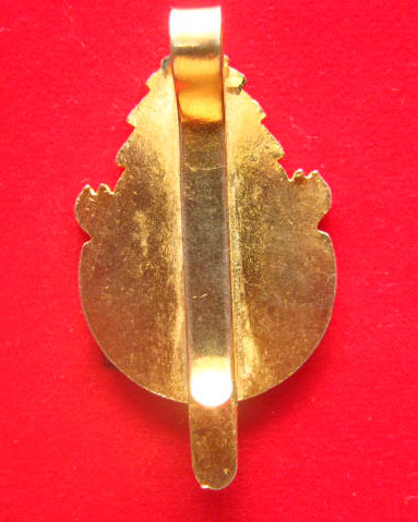 แหนบองค์พระปฐมเจดีย์ นครปฐม กะไหล่ทองลงยา 