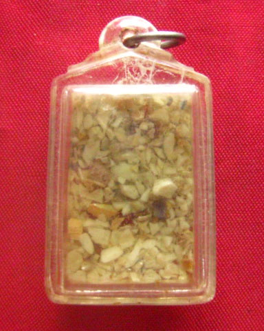 พระสมเด็จเนื้อเรซิ่น มวลสารมงคล สวยไม่ทราบที่