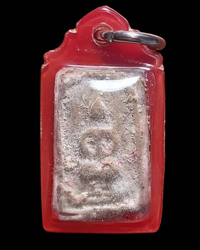 พระสมเด็จคะแนนหลวงพ่อเงิน วัดบางคลาน ปี 2515 เนื้อผงน้ำมัน สภาพสวยเดิม