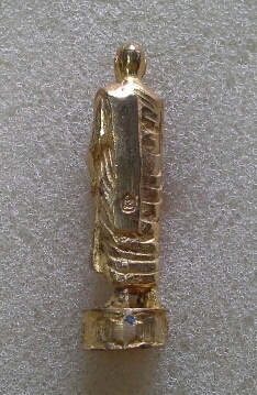 รูปหล่อยืน ลป หลอด วัดใหม่เสนานิคม