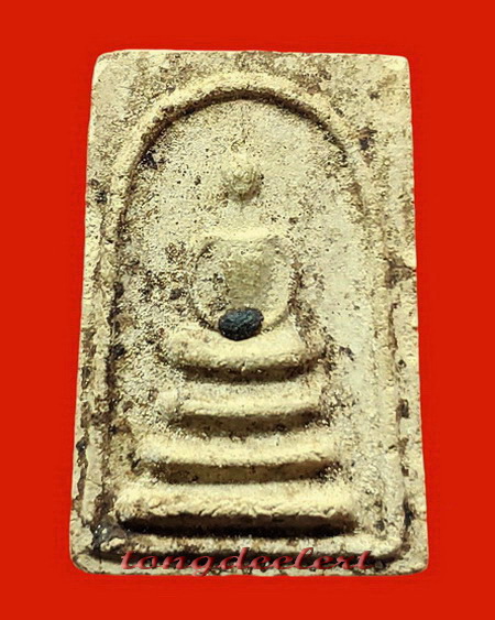 พระสมเด็จฝังตะกรุดขีดแดง หลวงพ่อนารถ วัดศรีโลหะราษฎร์บำรุง พิมพ์กรรมการ หายาก พระสวยมากค่ะ