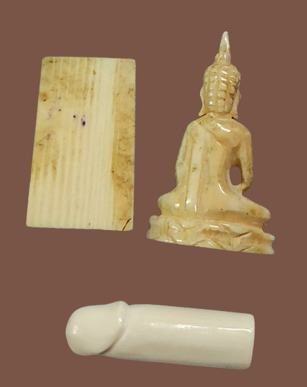 งาแกะ พระพุทธลอบองค์ สมเด็จคะแนน ปลัดขิก