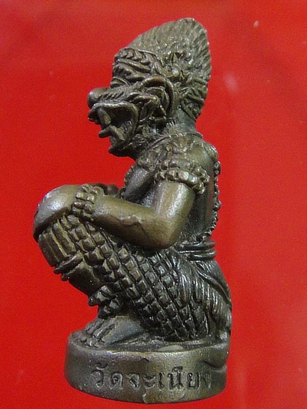 หนุมาน วัดจะเนียง ตอกโค๊ด หมายเลขครับ