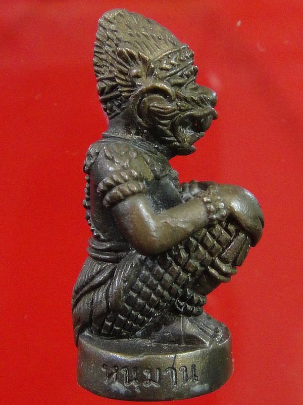 หนุมาน วัดจะเนียง ตอกโค๊ด หมายเลขครับ