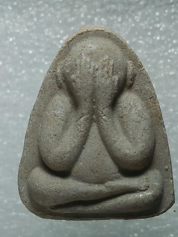 พระปิดตา วัดหนองกก ต.น้ำก้อ อ. หล่มสัก เพชรบูรณ์ เนื้อผง 