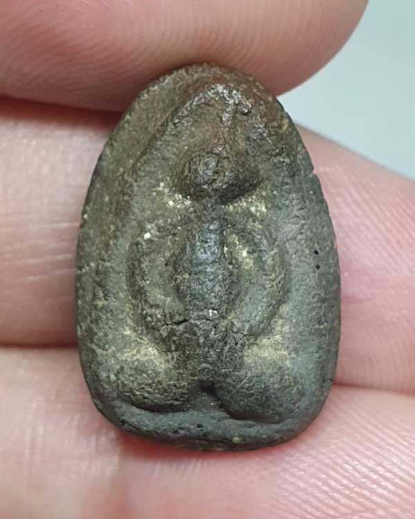 พระเม็ดบัว หลวงพ่อหร่ำ วัดกร่าง จ.ปทุมธานี หลังจาร