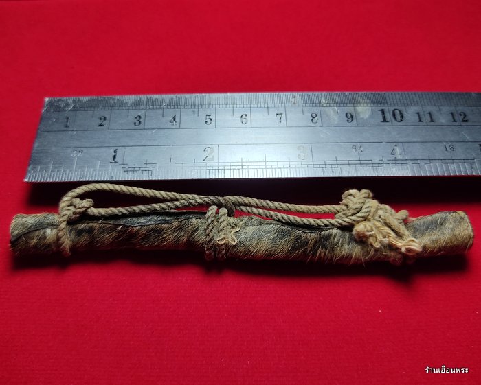 ตะกรุดหนังเสือหลวงพ่อจง วัดหน้าต่างนอก จ.อยุธยา