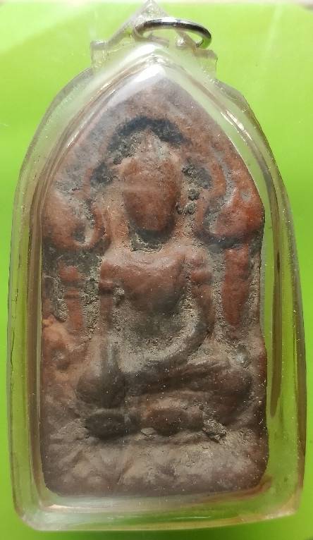 พระยอดขุนพล เก่า เลี่ยมพลาสติก 