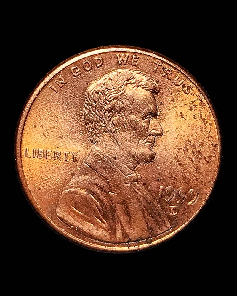 เหรียญ one dime 1996 / เหรียญ one cent 1999