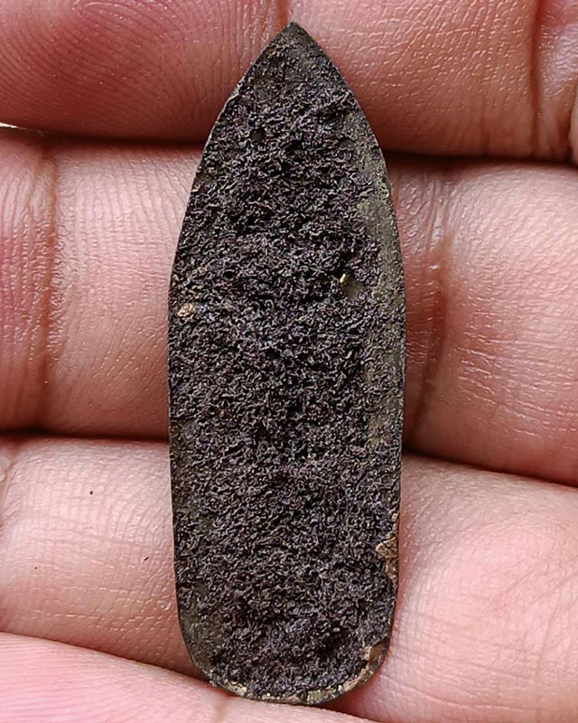 พระลีลาหลังว่าน สูง 4 ซ.ม. ไม่ทราบที่ พระบ้านเก่าเก็บ หลายสิบปี