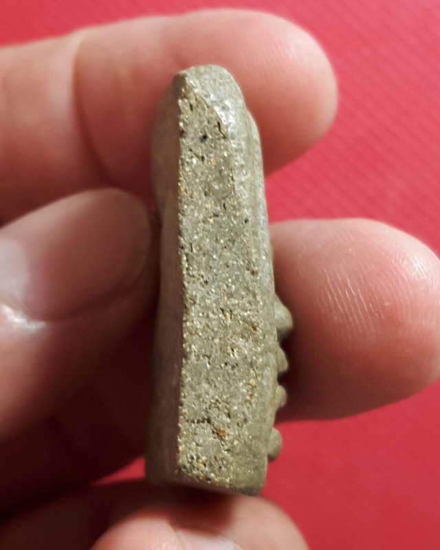 พระสมเด็จหลวงพ่อทองดี วัดไทรเหนือ นครสวรรค์ยุคแรกๆปี2512 เนื้อเทาอมเขียว