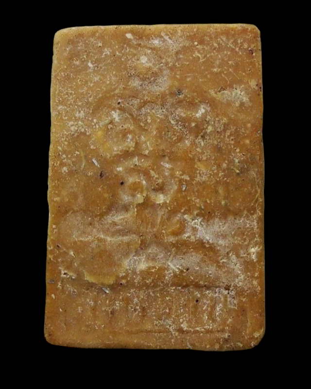 สมเด็จพิมพ์พระประธาน หลังยันต์ อิ สวา สุ และ ประตู ค่ายบางระจัน วัดม่วงชุม ปี 2512 เนื้อผงน้ำมัน