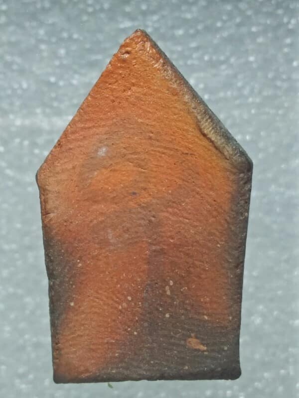 พระขุนแผน เนื้อดินเผา หลังยันต์อุ 