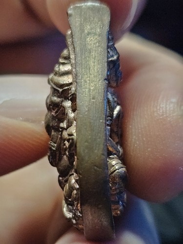 สำนักช่างสิบหมู่ กรมศิลปากร เหรียญหล่อ พระพิฆเนศวร์ หลัง พระวิษณุกรรม  ปี2545  