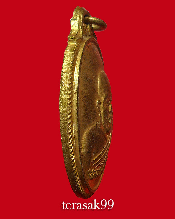 เหรียญหลังเต่า หลวงพ่อปาน วัดมงคลโคธาวาส(บางเหี้ย) รุ่นอนามัยบางบ่อ ปี2506  พิมพ์นิยม