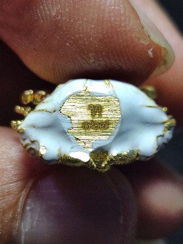 สำนักสงฆ์เขาแก้วทอง จ.ปราจีนบุรี   พระพิฆเนศ พิมพ์ปิดตามหาลาภ หลวงปู่บุญมา โชติธัมโม  รุ่น เทวาราชาโ