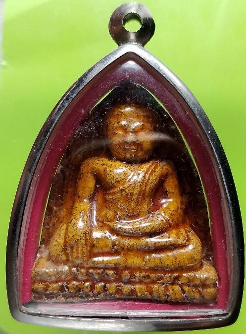 พระพิมพ์หลวงพ่อโต บางกระทิง เคลือบ