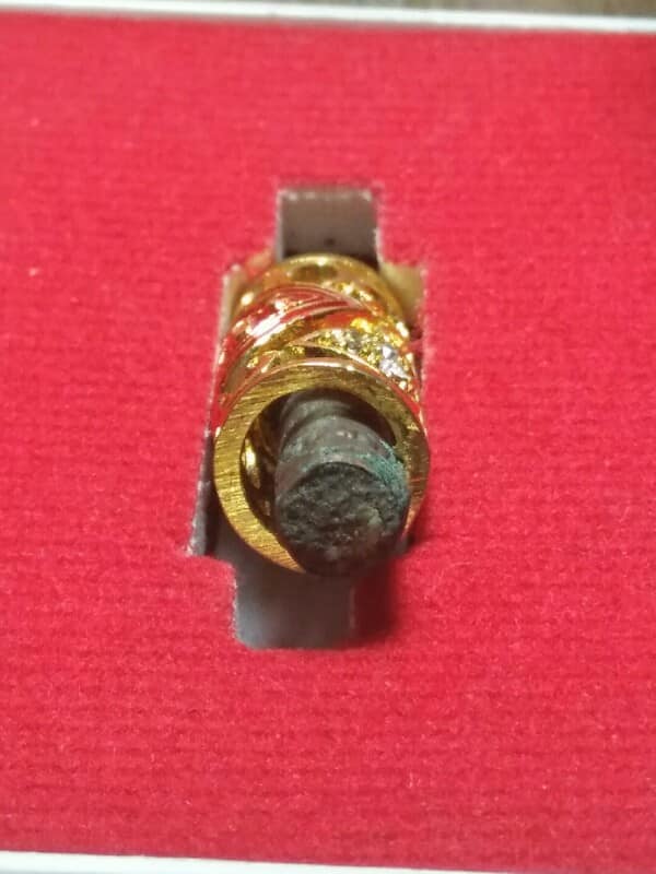 ตะกรุด นะเมตตา เจริญทรัพย์ เสาร์๕ วัดหาดขาม ประจวบคีรีขันธ์ + กล่อง 