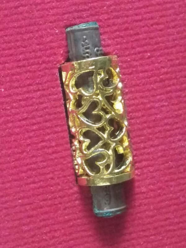 ตะกรุด นะเมตตา เจริญทรัพย์ เสาร์๕ วัดหาดขาม ประจวบคีรีขันธ์ + กล่อง 