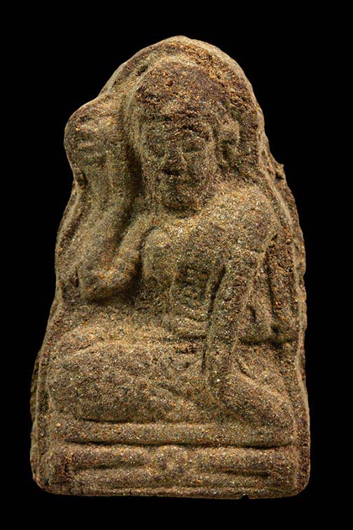 .แม่นางกวัก เนื้อว่าน หลังจารหมึก ฝังแร่ ไม่ทราบที่