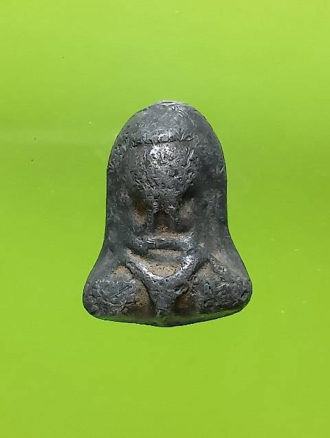 พระปิดตา หลวงปู่เอี่ยม วัดโคนอน ภาษีเจริญ กรุงเทพฯ เนื้อชินตะกั่ว ตอกโค้ต