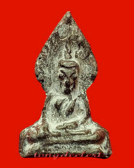 พระท่ากระดานพิมพ์ปรกโพธิ์ หลวงพ่อนารถ วัดศรีโลหะราษฎร์บำรุง จ.กาญจนบุรี ยุคแรก สวยมากค่ะ