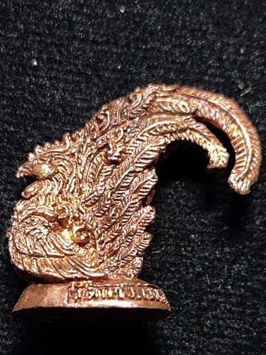 ไก่โชคดี ลพ.รวย วัดตะโก เนื้อผิวไฟ ออกวัดบางแพรก นนทบุรี ปี๕๙ ตอกโค๊ต