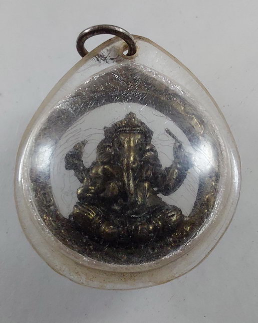 " รูปหล่อ พระพิฆเนศ วัดลานนา จ.ปทุมธานี เลี่ยมพร้อมใช้ สวยครับ "