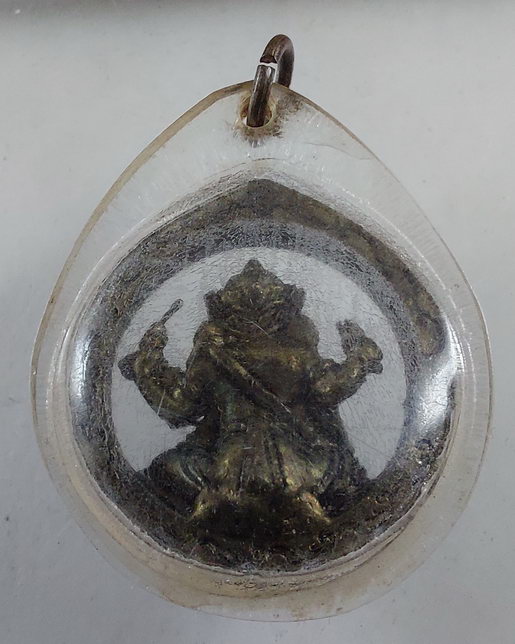 " รูปหล่อ พระพิฆเนศ วัดลานนา จ.ปทุมธานี เลี่ยมพร้อมใช้ สวยครับ "