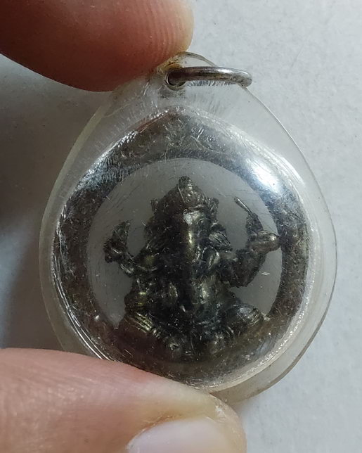 " รูปหล่อ พระพิฆเนศ วัดลานนา จ.ปทุมธานี เลี่ยมพร้อมใช้ สวยครับ "