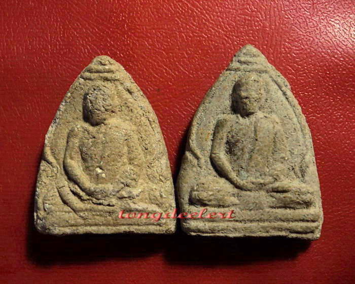 พระผงรูปเหมือนหลวงปู่ดี วัดเทวสังฆาราม(วัดเหนือ) อ.เมือง จ.กาญจนบุรี