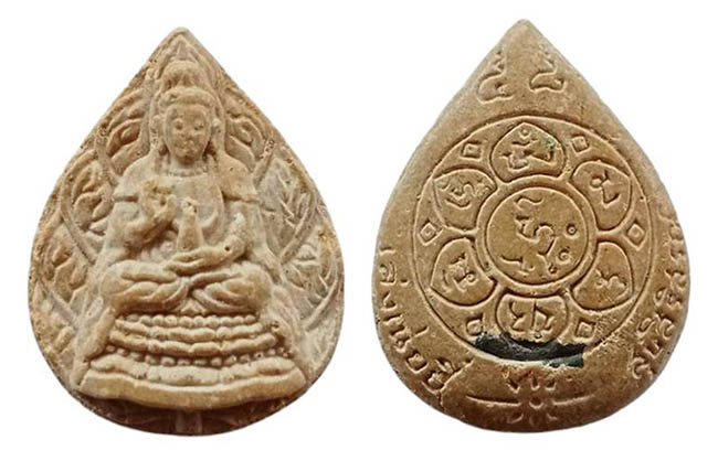 ลูกคิด + เจ้าแ่กวนอิม ฝังตะกรุด วัดเล่งเนยยี่