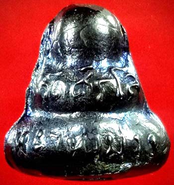 *ปิดตาท่าม่วง หลวงพ่อนารถ วัดศรีโลหะราษฏร์บำรุง กาญจนบุรี เนื้อเมฆพัตร*