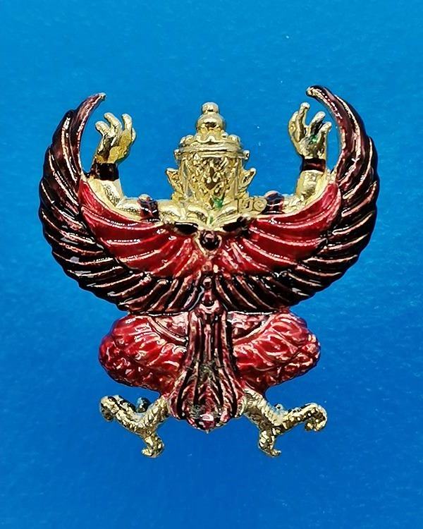 พญาครุฑ มหาเศรษฐี วัดโพธิ์ศรีสะอาด (วัดจัดสร้าง) หลวงปู่มหาศิลา สิริจันโท ประธานพิธีปลุกเสก