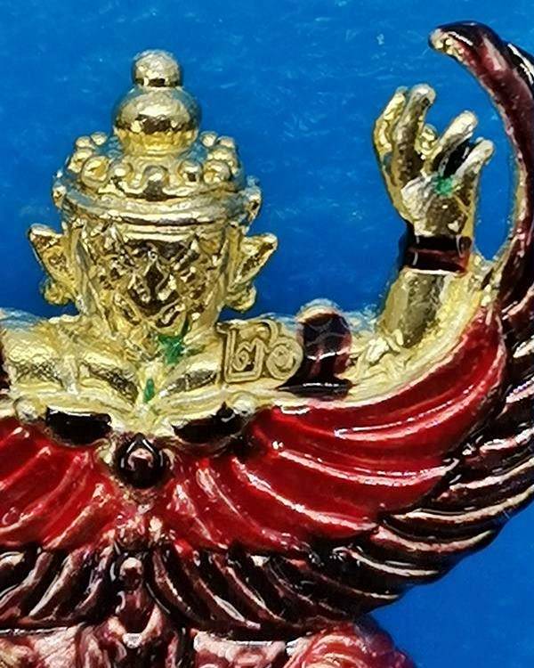 พญาครุฑ มหาเศรษฐี วัดโพธิ์ศรีสะอาด (วัดจัดสร้าง) หลวงปู่มหาศิลา สิริจันโท ประธานพิธีปลุกเสก