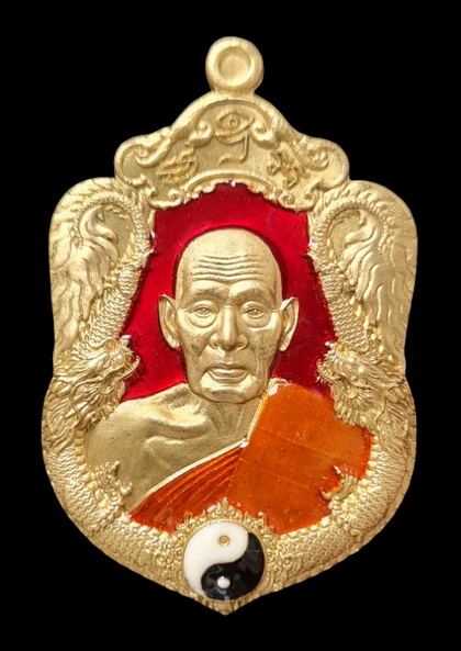 เคาะแรกแดง..มังกรพันล้าน หยิน-หยาง ๖๓..ทองทิพย์ลงยาแดง # ๗๖๔..ลพ.พัฒน์ วัดห้วยด้วน จ.นครสวรรค์ 