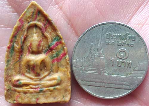 *พิมพ์สรงน้ำสองหน้า เนื้อสายรุ้ง ท่านเจ้าคุณนรฯ วัดศีลขันธ์ฯ ปี๒๕๑๓*