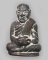 1 ใน 999 รูปหล่อโบราณอุ้มบาตร พ่อท่านเอื้อม รุ่นแซยิด 102 ปี ขนาดความสูง 3.2 CM. เนื้อสัมฤทธิ์