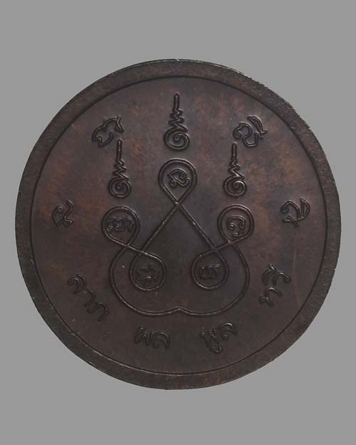 เหรียญพระสังกัจจายน์ ลาภ ผล พูน ทวี กลม 3 CM.