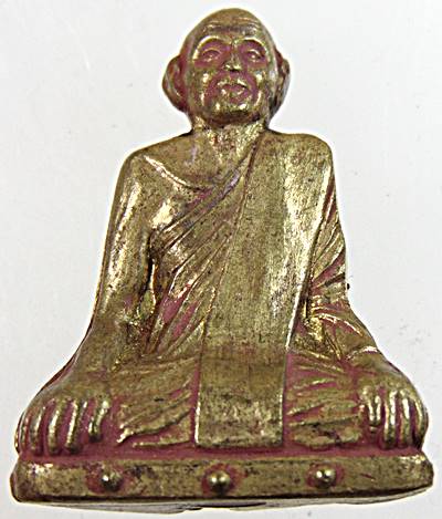 รูปหล่อปั๊มรุ่นแรกหลวงพ่อเลื่อนสามแก้ว จ.ชุมพร ปี 2503