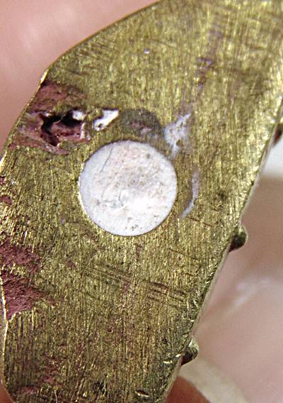 รูปหล่อปั๊มรุ่นแรกหลวงพ่อเลื่อนสามแก้ว จ.ชุมพร ปี 2503