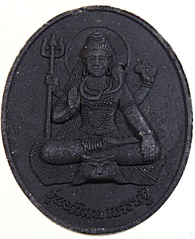 ๒๐ พระศิวะ หลังกรมหลวงชุมพรฯ เนื้อผง