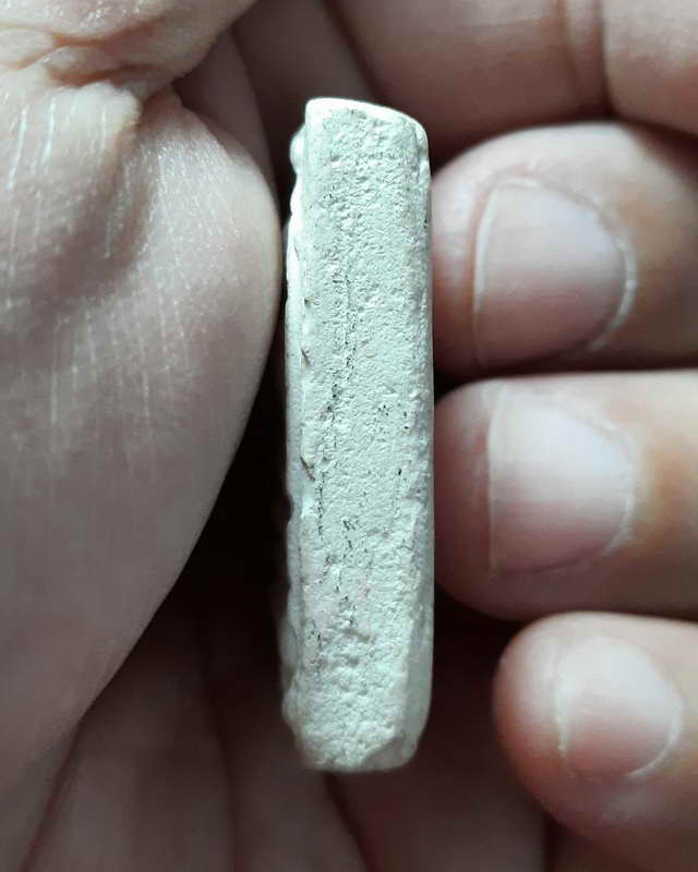 พระสมเด็จ เนื้อปูนผสมผงพุทธคุณ ปี 2527  หลวงปู่ดู่ วัดสะเเก สวยเดิมๆ คมชัดลึก 