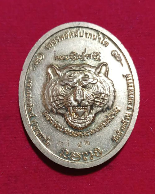   เหรียญเพชรพยัคฆ์ปากน้ำโพ หลวงพ่อพัฒน์ วัดห้วย นครสวรรค์